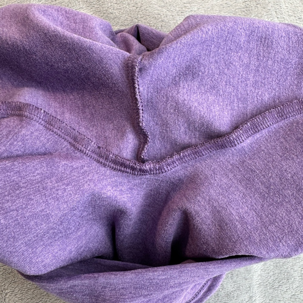 Bombshell Sportswear Tiny Waist V Front Scrunch Butt Shorts Violet Size Small - Picture 7 of 12